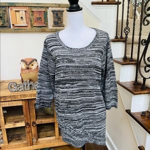 Croft & Barrow Black Sweater